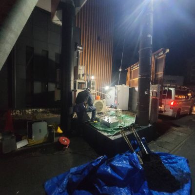 栃木県宇都宮市のラーメン店からの高圧ケーブル入替工事事例