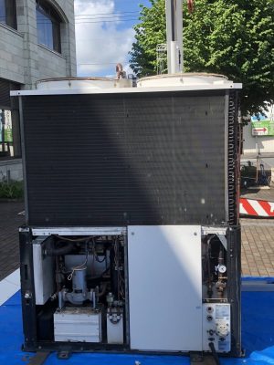 栃木県鹿沼市公共施設のGHP（ガスヒートポンプエアコン）業務用エアコン修理事例