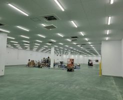 茨城県笠間市の新築工場・倉庫空調工事事例
