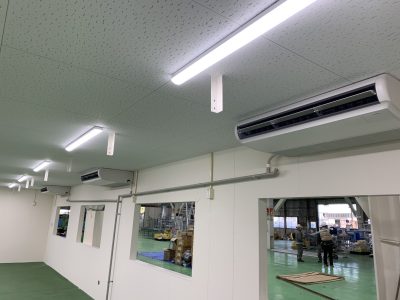 空調機製造工場