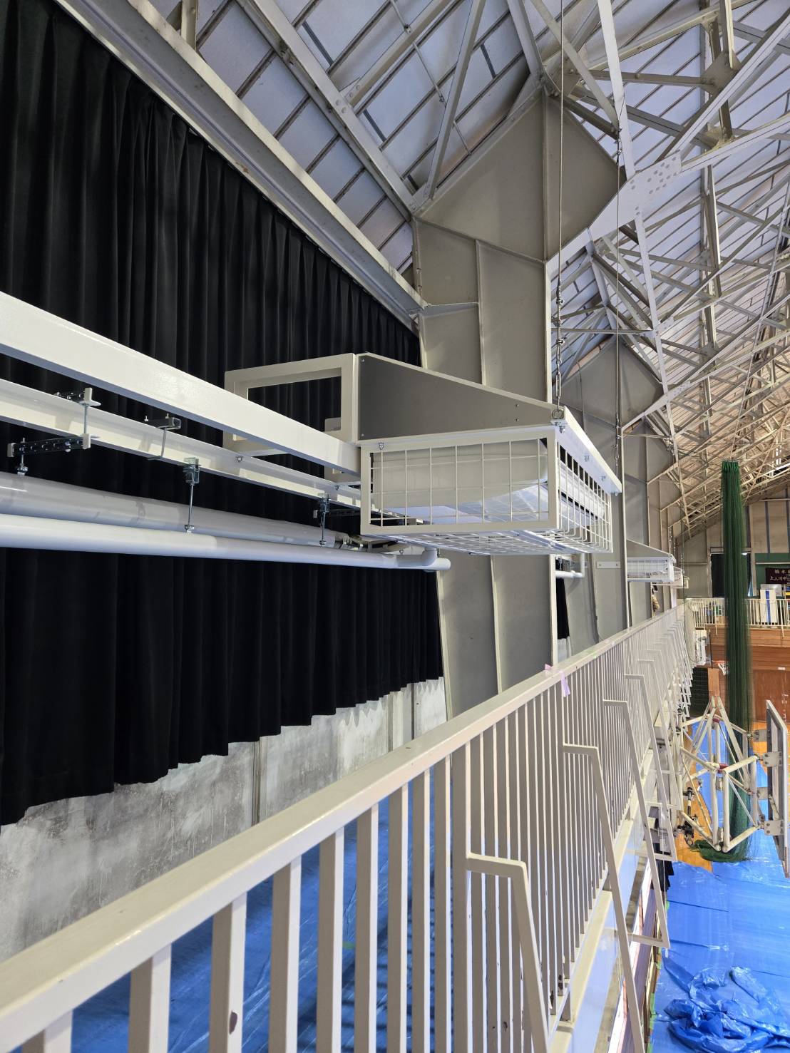 上三川町中学校 ガスヒートポンプエアコン新設工事|体育館の快適環境を実現