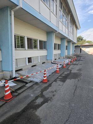 上三川町中学校 ガスヒートポンプエアコン新設工事|体育館の快適環境を実現